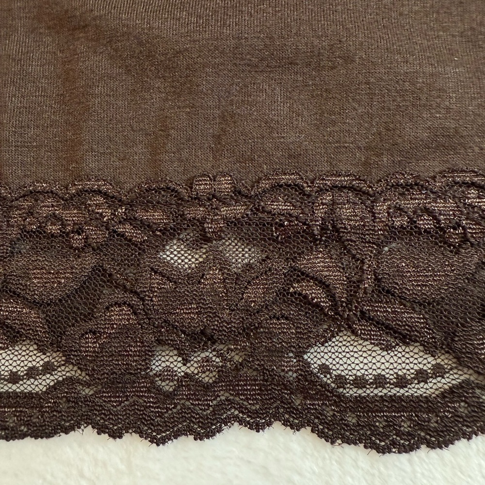 Studio Y Rich Brown Cami Top - Picture 5 of 6